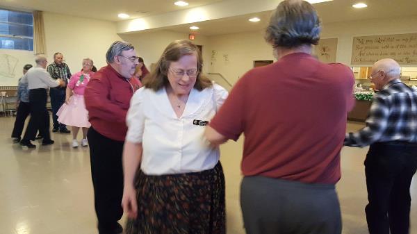 John and Martha Blaisdell from Tom Thumb Squares, Fulton MD 