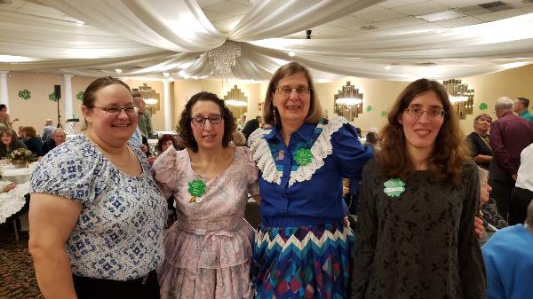 Sarah, Janice, Laurie, and Emily